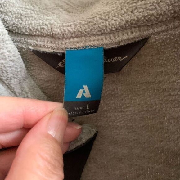 Eddie Bauer Mens 1:4 zip fleece pullover - Picture 5 of 11